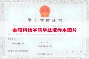 金陵科技学院毕业证样本图片