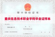 重庆信息技术职业学院毕业证样本