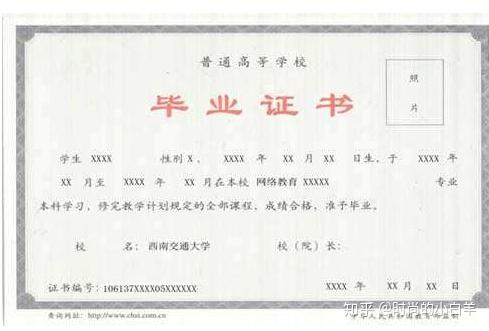 长春信息技术职业学院毕业证样本图片