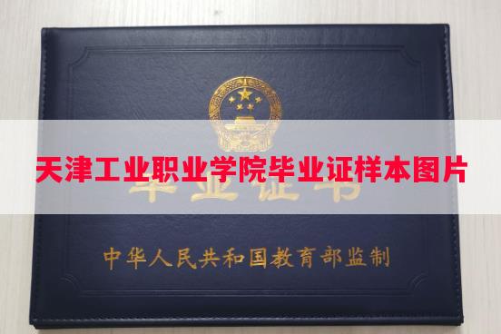 天津工业职业学院毕业证样本图片