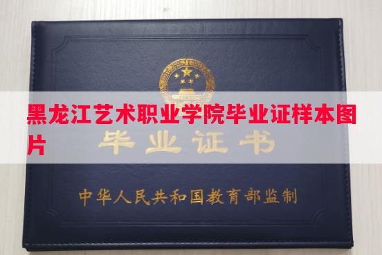 黑龙江艺术职业学院毕业证样本图片
